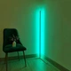 Угловой напольный светильник, угловая LED лампа, RGB торшер Lux design White 150 см, белый с пультом управления - изображение 2