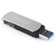 USB флеш накопитель eXceleram 64GB P2 Series Silver/Black USB 3.1 Gen 1 (EXP2U3SIB64) - изображение 5