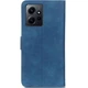 Чехол-книжка с застежкой KHAZNEH Retro Wallet для Xiaomi Redmi Note 12 - Blue - изображение 6