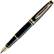 Ручка пір'яна Waterman EXPERT Black FP F (10 021) - зображення 2