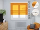 Римская штора система Light I&H Джуси велюр Оранжевый с верхним кантом 40*170 см - зображення 1
