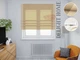 Римская штора система Light I&H Джуси велюр Орех с боковыми кантами 40*170 см - изображение 1