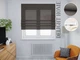 Римська штора система Light I&H Джусі велюр Антрацит 190*170 см - зображення 1