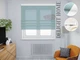 Римська штора система Light I&H Джусі велюр Бірюзовий з верхнім кантом 40*170 см - зображення 1
