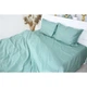 Постельное белье MirSon Сатин 0844 Green Olive 143х210 (2200002024983) - изображение 3