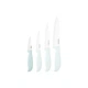 Кухонний ніж Ardesto Fresh 18.5 см Blue Tiffany (AR2118CT) - зображення 3
