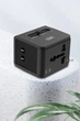 Сетевое зарядное устройство для телефона универсальное 4 типа вилок 2USB/2.1A XO 1500W/6A Черный (WL01) - изображение 11