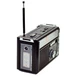 Портативный радиоприемник GOLON RX-382, 3 Вт, MP3, USB/SD, фонарь, черный - изображение 1