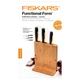 Набор ножей Fiskars Functional Form Bamboo 3 шт (1057553) - изображение 3