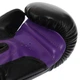 Перчатки для бокса и единоборств на липучке Core Kids Team 8543 Black-Purple 4 унции - изображение 4