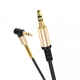 Кабель Hoco AUX Spring audio cable 1м черный (UPA02) - изображение 1