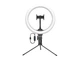 Кільцева світлодіодна лампа Baseus CRZB10-A01 Live Stream Holder-table Stand Чорний (752266) - зображення 4