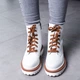 Ботинки женские Fashion Chrisley 3467 36 размер 23,5 см Белый 4260756 - изображение 6