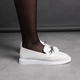 Лоферы женские Fashion Halsey 3576 38 размер 24,5 см Белый 4308142 - изображение 6