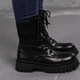 Ботинки женские Fashion Horseshoe 3368 39 размер 25 см Черный 4228098 - изображение 3