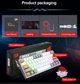 Клавиатура проводная Redragon K617 FIZZ / Pink and White RGB 60% - изображение 4