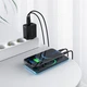 Сетевое зарядное устройство для быстрой зарядки ACEFAST A13 65W PD/QC 3.0 (2Type-C+USB) + Кабель Type-C-Type-C 1.2м Black - изображение 7