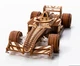 3D пазл Механический Veter Models Racer V3 гоночный болид деревянный конструктор - изображение 1
