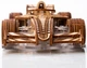 3D пазл Механический Veter Models Racer V3 гоночный болид деревянный конструктор - изображение 4