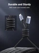Дата кабель UGREEN US565 Micro B to USB C Hard Drive Cables 10 Gbps 0.5 м Black (15231) - изображение 7