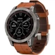 Смарт-часы Garmin Fenix 7 Sapphire Solar Titanium with Chestnut Leather Band (010-02540-31) [78197] - изображение 1