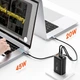 Зарядное устройство Essager 65W для ноутбука и гаджетов 45W+20W (Чёрный) - изображение 4
