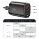Зарядное устройство Essager 65W для ноутбука и гаджетов 45W+20W (Чёрный) - изображение 7