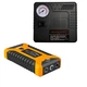 Пускозарядное устройство Jump Starter 600 А-88000mAh №2 PowerBank, фонарь, дисплей, 4USB, кейс, Черно-желтый + Компрессор - изображение 9