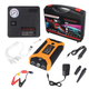 Пускозарядное устройство Jump Starter 600 А-88000mAh №2 PowerBank, фонарь, дисплей, 4USB, кейс, Черно-желтый + Компрессор - изображение 10
