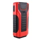 Комплект пускозарядное автомобильное устройство Jump Starter 16800mAh PowerBank, фонарь, 2USB, кейс, Красно-черный + Автомобильный компрессор - изображение 8