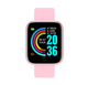Смарт годинник Smart watch SWY68S розумний браслет з функціями фітнес трекера, вологозахистом, пульсометром та крокоміром Рожевий - зображення 6