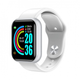 Смарт годинник Smart watch SWY68S розумний браслет з функціями фітнес трекера, вологозахистом, пульсометром та крокоміром Білий - зображення 12