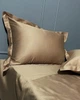 Постельное бельё Premium MLS сатин Двуспальный комплект 180*220/50*70 бронзовый - изображение 1