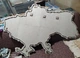 Карта Украины настенная большая 3D объемная деревянная с подсветкой Презент С-17 коричневая 143*100см - изображение 4