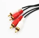 Аудио + видео кабель тюльпаны 2 x RCA AV 1.5 м (546684916) Черный - изображение 2