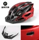 Вело шлем RockBros WT-027 57-62 см (708576864) Красно-Черный L/XL - изображение 5