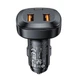Автомобильное зарядное устройство Acefast B9 66W black - изображение 3