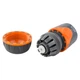 Конектор 1/2" Flora швидкознімний для шланга 3/4" аквастоп (ABS+TPR) (5015514) - зображення 4
