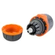 Конектор 1/2" Flora швидкознімний для шланга 1/2" аквастоп (ABS+TPR) (5015494) - зображення 2