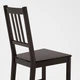 Стул IKEA STEFAN коричнево-чёрный деревянный 002.110.88 - изображение 7