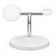 Безпровідний зарядний пристрій Belkin MagSafe 3in1 Wireless Charger White (WIZ009ttWH-APL) - зображення 2