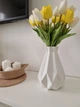 Ваза для квітів Chic House White, декор для дому, Chansin (62257027) - зображення 2