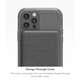 Магнітна батарея Mophie Snap+ Juice Pack Mini MagSafe 5000mAh Black (SNP-JP-MINI-5K-M2) - зображення 4