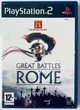 The History Channel Great Battles of Rome, Б/У, английская версия - диск для PlayStation 2 - изображение 1