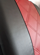 Авто чехлы из эко кожи MITSUBISHI COLT 2004-2012 Pok-ter ELIT Premium с красной вставкой - изображение 2