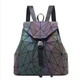 Женский рюкзак хамелеон стильный голографический молодежный Bao Bao Issey Miyake - изображение 5