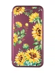 Чехол-книжка с рисунком для Xiaomi Redmi 9A Бордовый :: Подсолнухи (принт 288) - изображение 1
