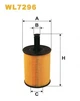 Фильтр масла WIX FILTERS 650/1 = WL7296 WIX Filters (WL7296) - изображение 1