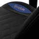 Кресло для геймеров Noblechairs EPIC Black/Blue экокожа Черный с синим - изображение 5