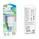 Зарядное устройство HOCO Fighter single port charger C109A |1USB, 18W/3A, QC| white - изображение 7